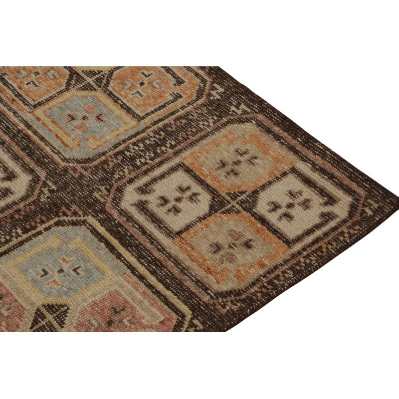 One-of-a-Kind 4’ X 4’11” Hand Knotted Area Rug, Rectangle 4' x 4'11"