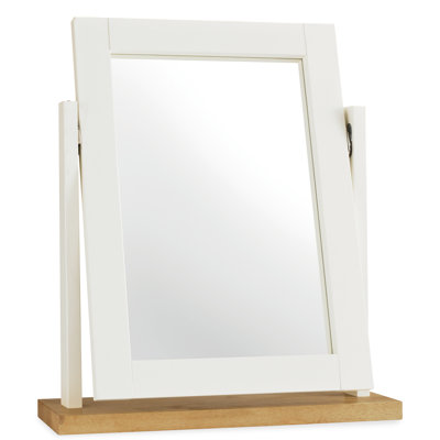 Cillian Wood Flat Wall Mirror