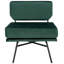 Fauteuil de chambre en similicuir de 25 cm de large Loughborough-2056437031