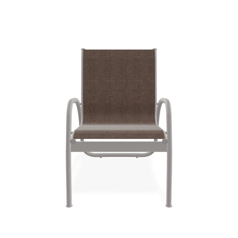 Fauteuil de patio Gardenella, Moka Sunbrella®, Gris chaleureux texturé