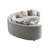Ivria Gray Boucle Sectional Sofa W/9 Pillows