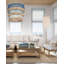Lustre bleu St. Barts