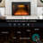 Colo Black Electric Fireplace Insert with 5100 BTU-1156451205