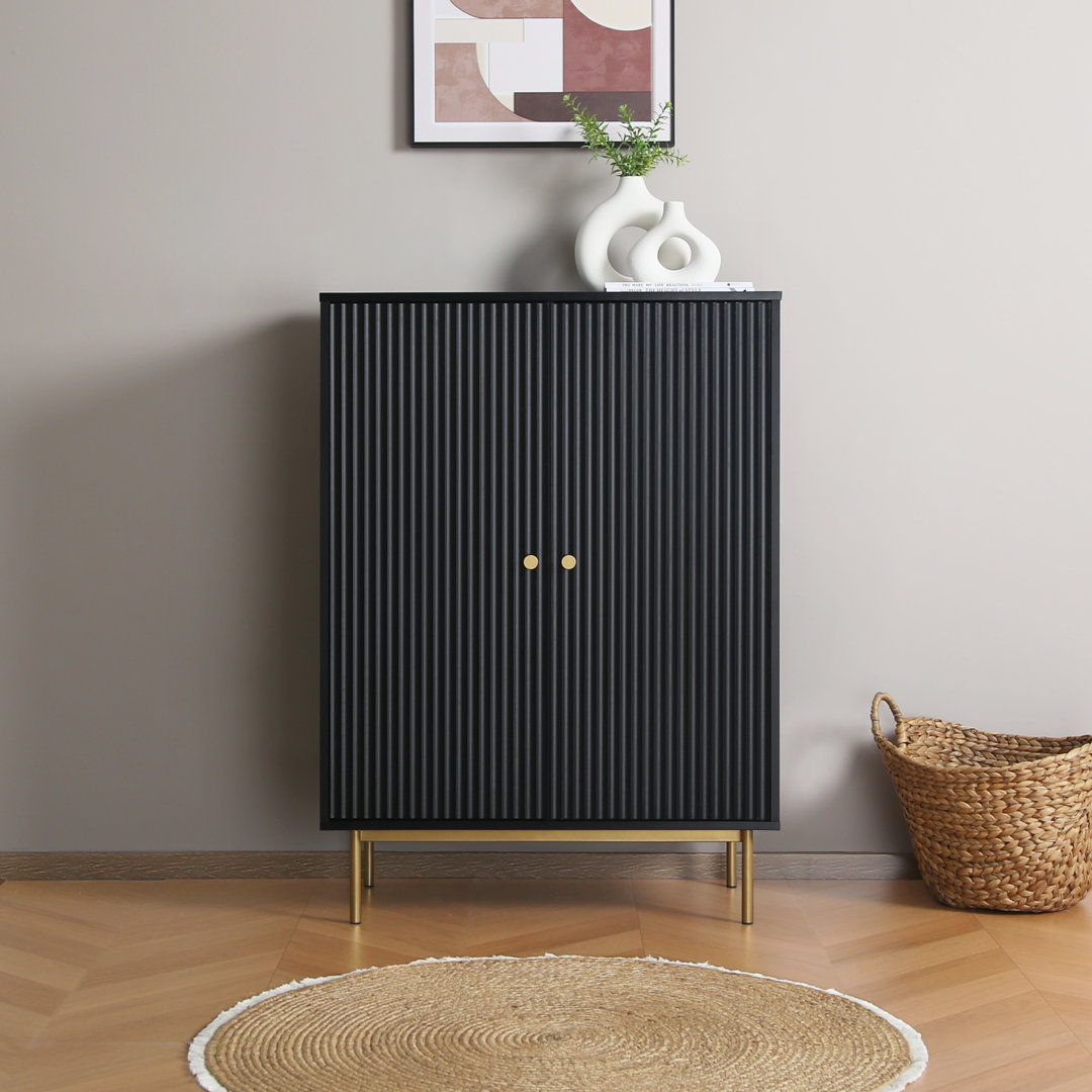 Ajasia 2 - Door Rectangle Accent Cabinet