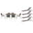 Aynura 11 Piece Patio Dining Set-1954568002