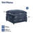 28'' Upholstered Square Ottoman (Set Of 2)-1225684148
