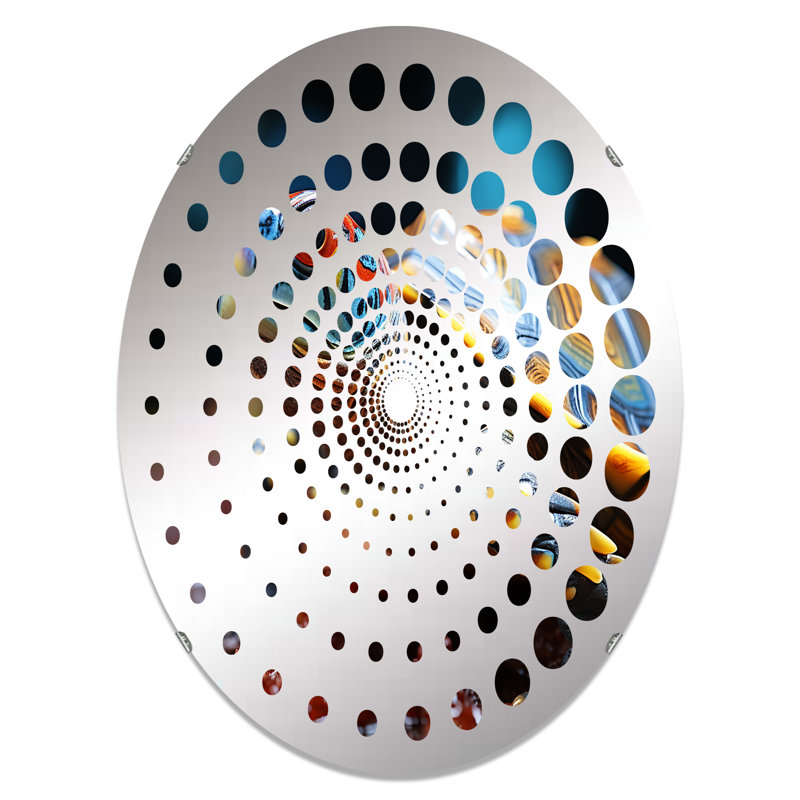 Oval Mirror, 35.4" x 23.6"