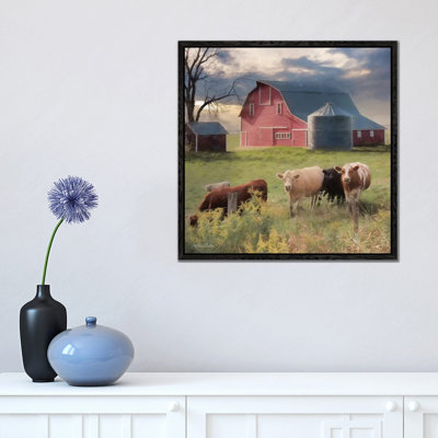 Wyoming Sunset by Lori Deiter - Print on Canvas