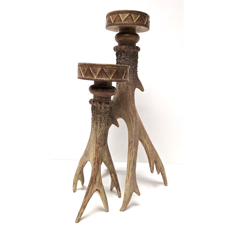 Chandelle en résine 11 "H