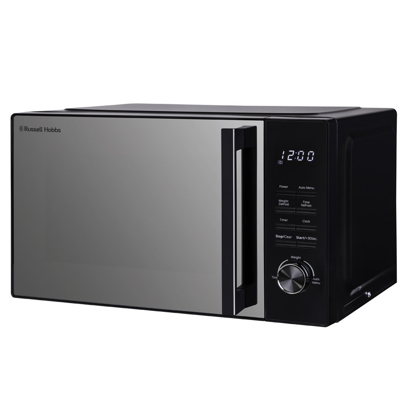 Russell Hobbs Rhfm2365b 23 Litre Black Flatbed Digital Microwave