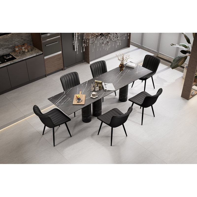 Chaise d'appoint Esai, Noir