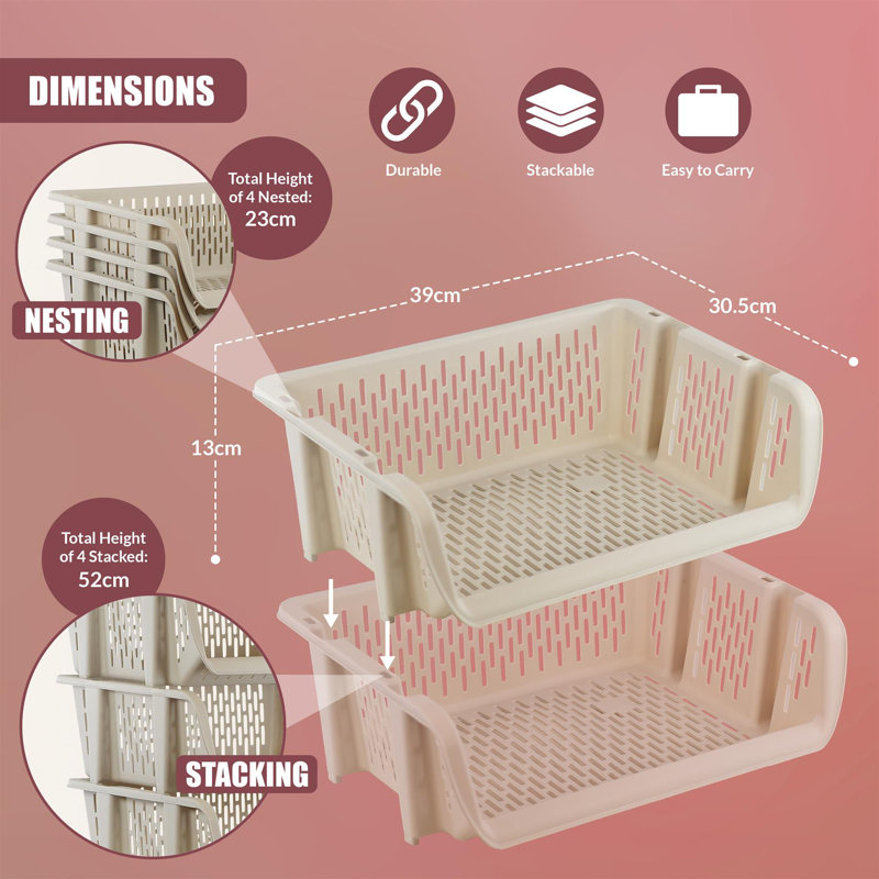 Rebrilliant Plastic Storage Tub & Tote