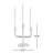 Belden Metal Tabletop Candelabra in Gold-331358692