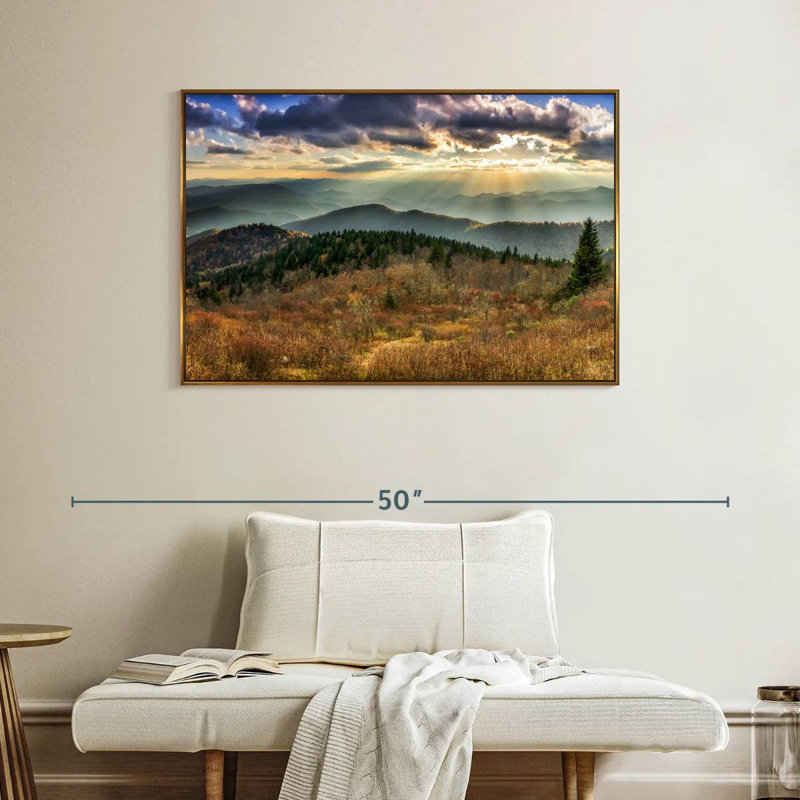 Parc national des Great Smoky Mountains, Cadre flottant doré, 40 po x 27 po