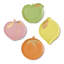 Tutti Fruity Tidbit Plates, Set of 4
