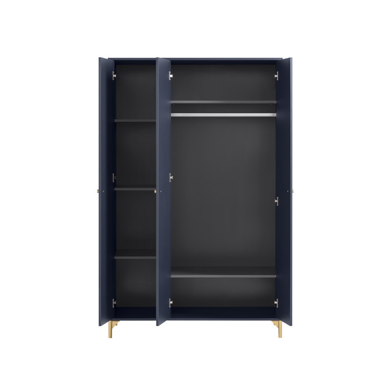 Marlan 3 Door Manufactured Wood Wardrobe