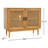 Genie Solid Wood 2 - Door Accent Cabinet-248607893