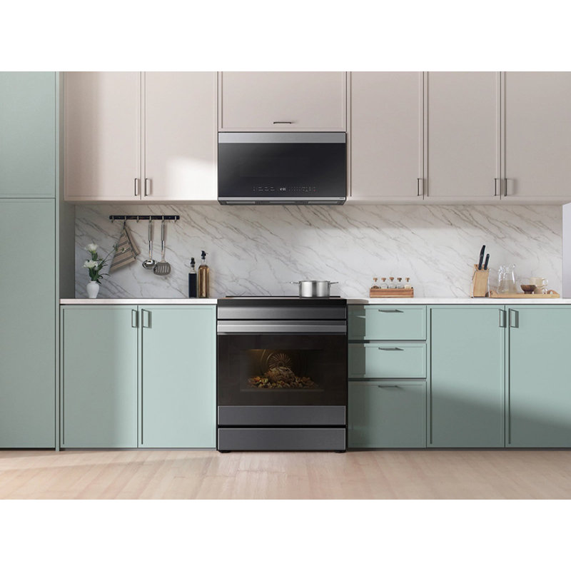 Samsung 38 dBA Bespoke Smart Dishwasher with 3rd Rack Washing System, Matte Black Steel