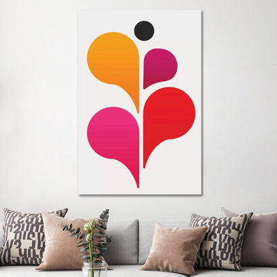 Abstract Dancer by Kubistika - Painting on Canvas