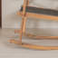 Chaise berçante d'extérieur 2 pièces en osier-1207740504