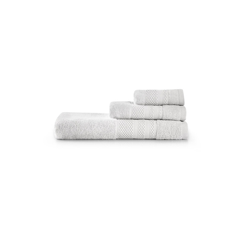 Luxurious 3-Piece Towel Set, 100% Cotton, Cream Color | Includes 1 Bath Towel (35.4 x 59.1 in), 1 Hand Towel (19.7 x 35.4 in), 1 Wash Towel (11.8 x 19.7 in) | 450 GSM, Soft & Absorbent, Perfect for Home & Spa Use