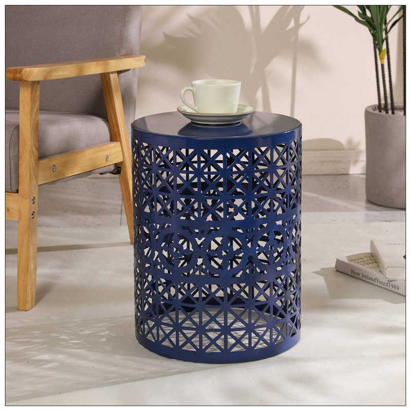 CRANBROOK SIDE TABLE, Dark Blue
