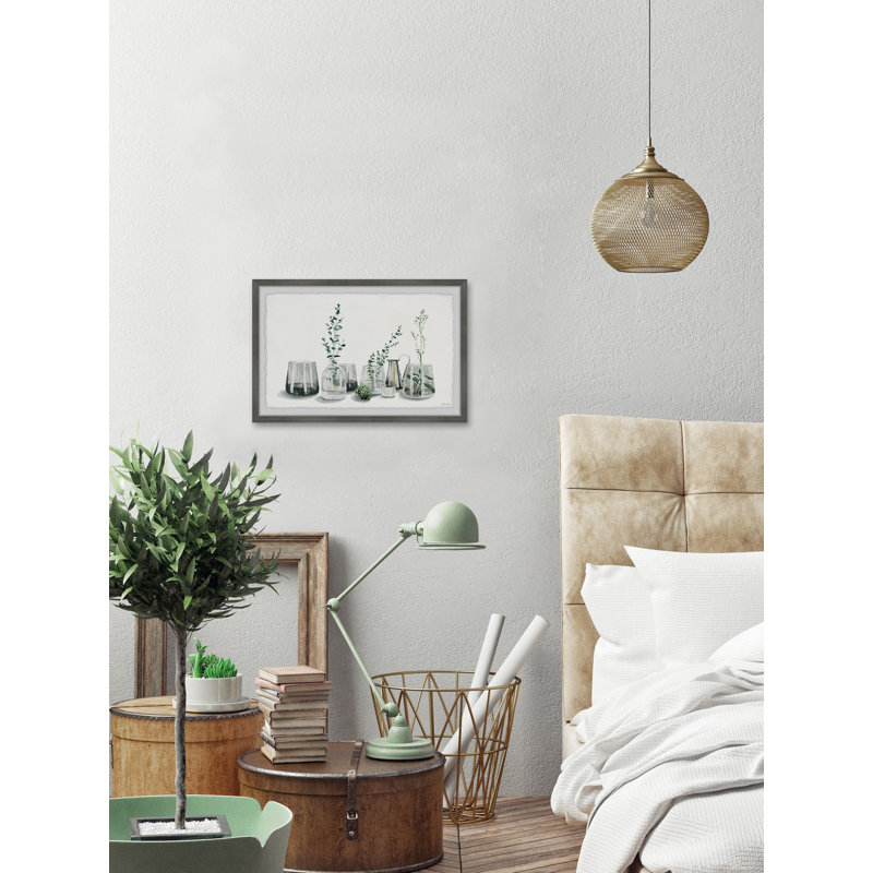 «Fresh Interior Greenery» - Impression de cadre photo sur papier, H 20 po x l 30 po