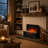 Electric Fireplace Insert With Realistic Flame Effect Remote Control And Supplemental Heat