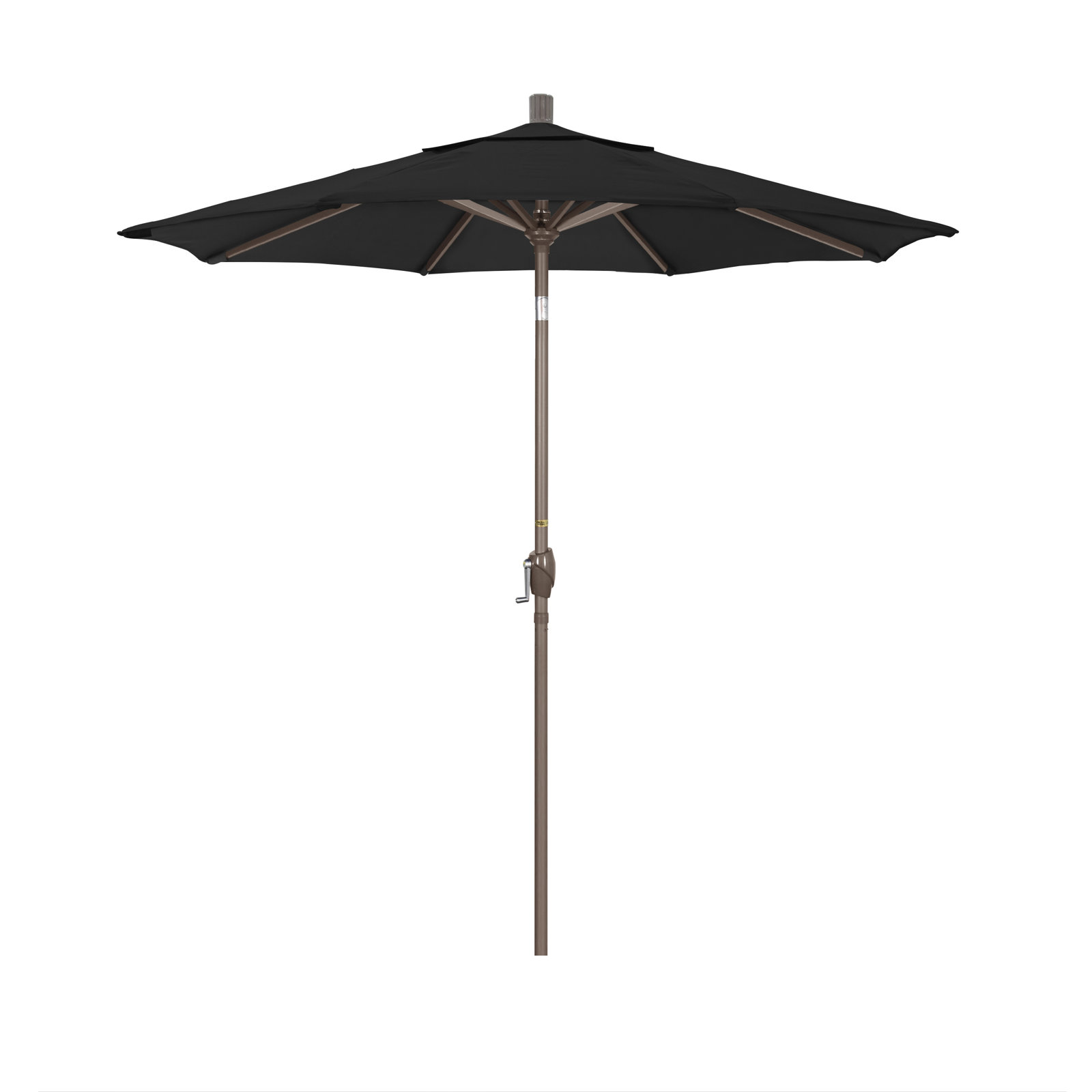 Pacific Trail Series 90'' Outdoor Umbrella, Black - Pacifica