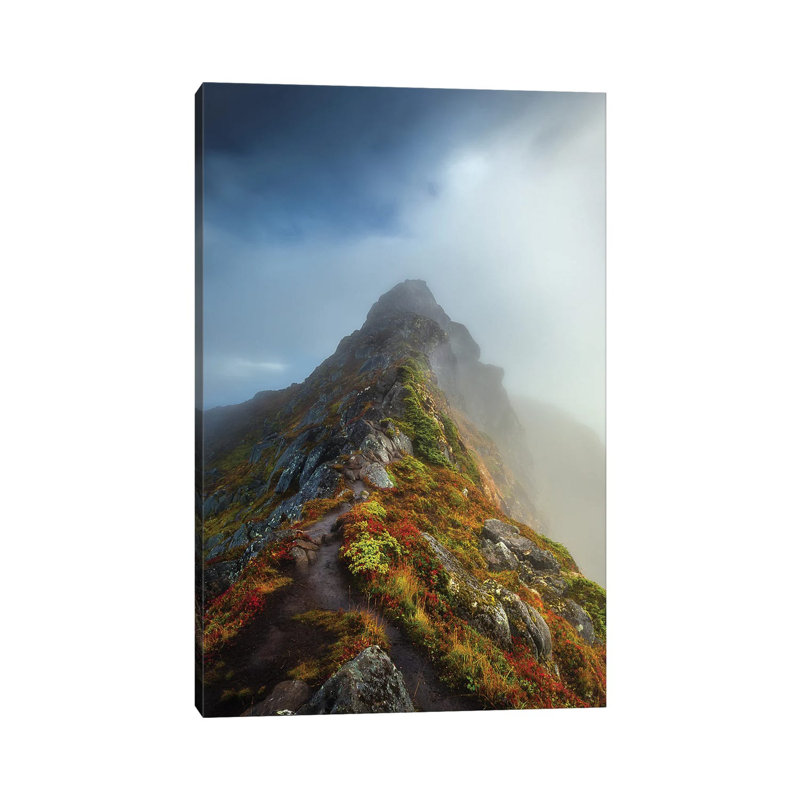 Misty Mountain by Lauri Lohi - Wrapped Canvas Print, 101.6 cm H x 66.04 cm W x 3.175 cm D