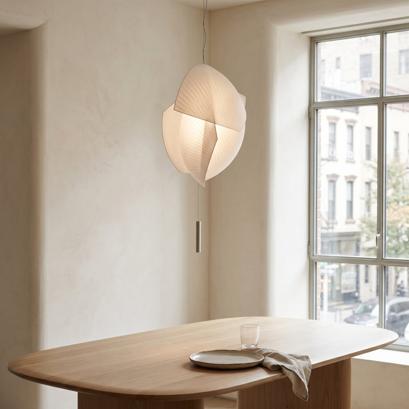 Luminaire suspendu Voiles 1, H 198 po x l 20 po x P 20 po