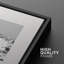 «Breathe Natural Peace», impression sur toile encadrée moderne et moderne noire et blanche-91874875-91874877