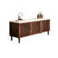 Banc à chaussures à lattes en bois massif 39,37 po Modern-822757655