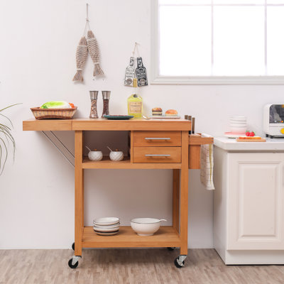 Grozdju Solid Wood Kitchen Island