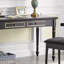 Bureau simple noir de style américain-748378046