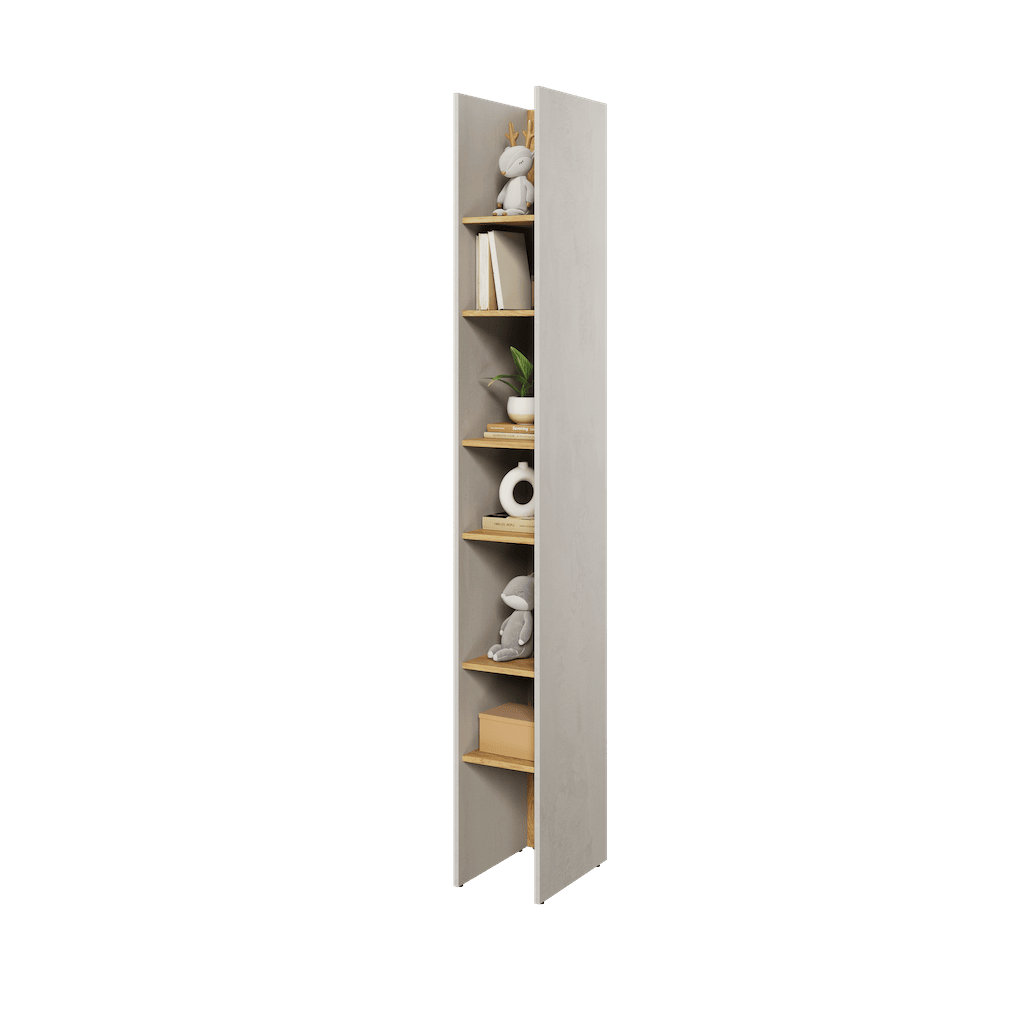 Arryn 218cm H x 27cm W Standard Bookcase