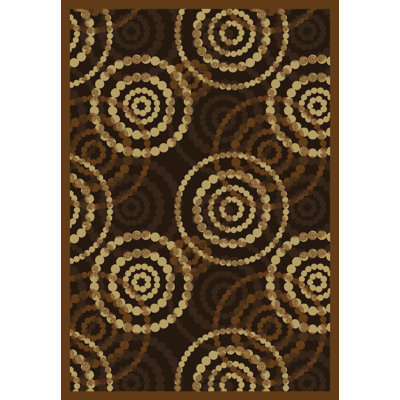 Tapis brun Whimsy Dottie