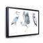 Reproduction d'art sur toile, héron, II-59760897-59760898-119725823