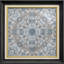 Motif abstrait de style bohème botanique Mid-Century, impression sur papier-91356324