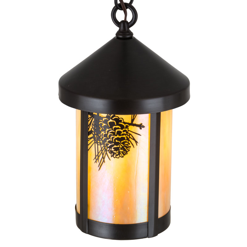 Luminaire suspendu cylindrique 1 lumières Wyona