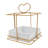 Iron Flower Girl Basket