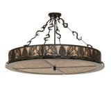 Mountain Pine 4 - Light Semi Flush Mount
