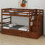 Bunk Bed With Trundle And Storage Stairs-1835340635