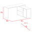 Bureau d'ordinateur en L Axis-782073628