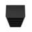Rivington 79"  H x 28" W Modern 5-Shelf Open Bookcase in Black-116164069