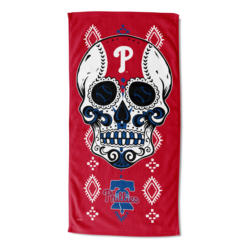 Cotton Blend Beach Towel, Philadelphia Phillies