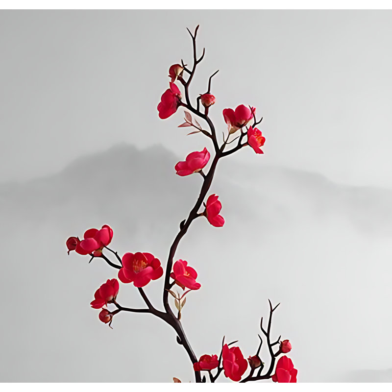Arrangement de fleurs de prunier