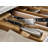 Joseph Joseph DrawerStore Compact Bamboo 2-tier Knife Organizer