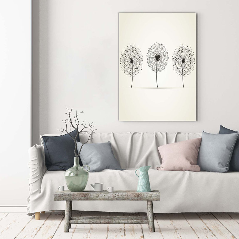 Dandelions - Wrapped Canvas Print