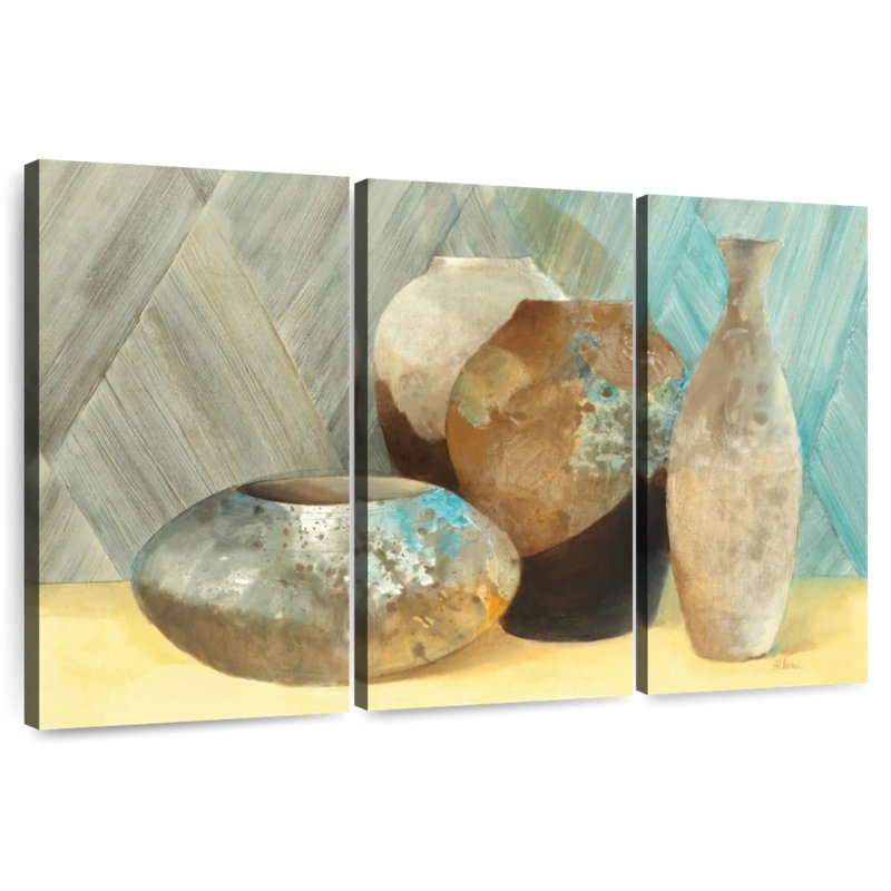 Senne Raku Study, 14" H x 23" W